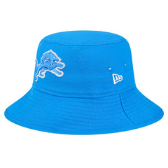 Detroit Lions New Era Main Bucket Hat - Blue discount