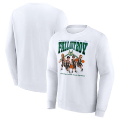 Fall Out Boy x Milwaukee Bucks So Much For (2our) Dust Fleece Pullover Sweatshirt - White | Fanatics for sale