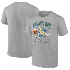 Fall Out Boy x Milwaukee Bucks So Much For (2our) Dust T-Shirt - Gray | Fanatics online