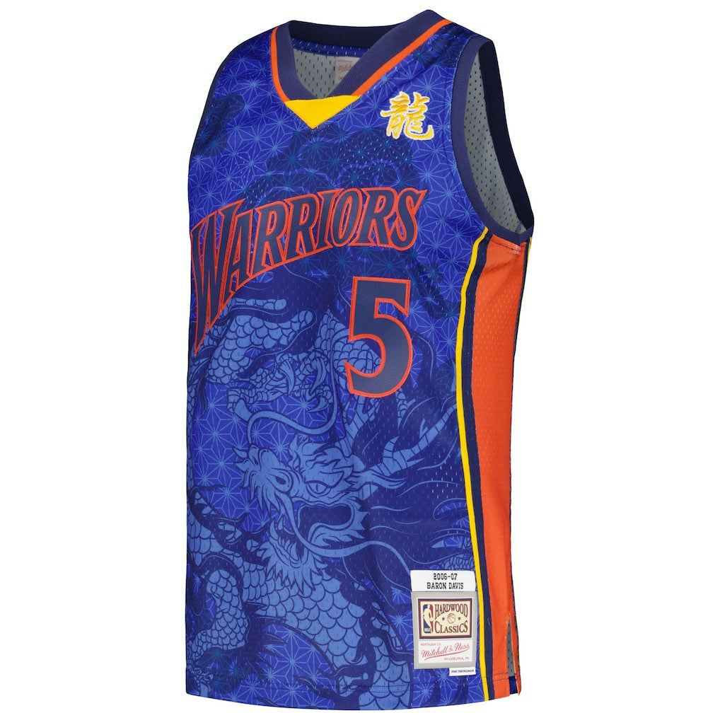 Baron Davis Golden State Warriors 2006/07 Hardwood Classics Asian Heritage 6.0 Swingman Throwback Player Jersey sale - Royal | Mitchell & Ness online