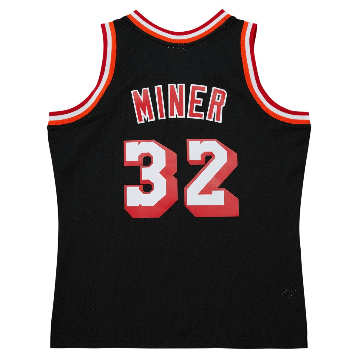 Harold Miner Miami Heat 1992/93 Hardwood Classics Swingman Throwback Jersey - Black | Mitchell & Ness for sale