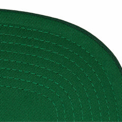 New Jersey Devils Mitchell & Ness Retro Script Colorblock Snapback Hat Green