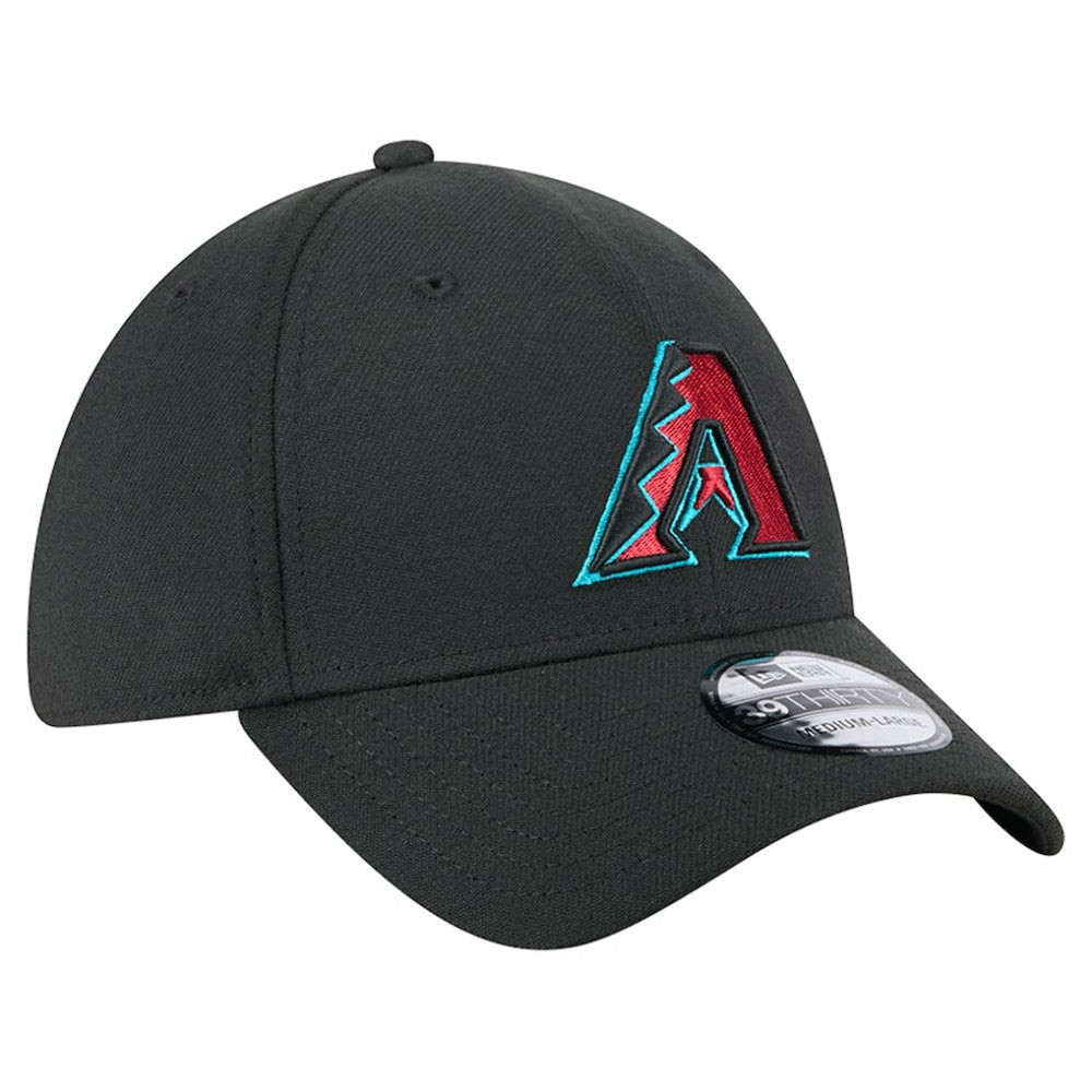 Arizona Diamondbacks Logo 39THIRTY Flex Hat - Black | New Era