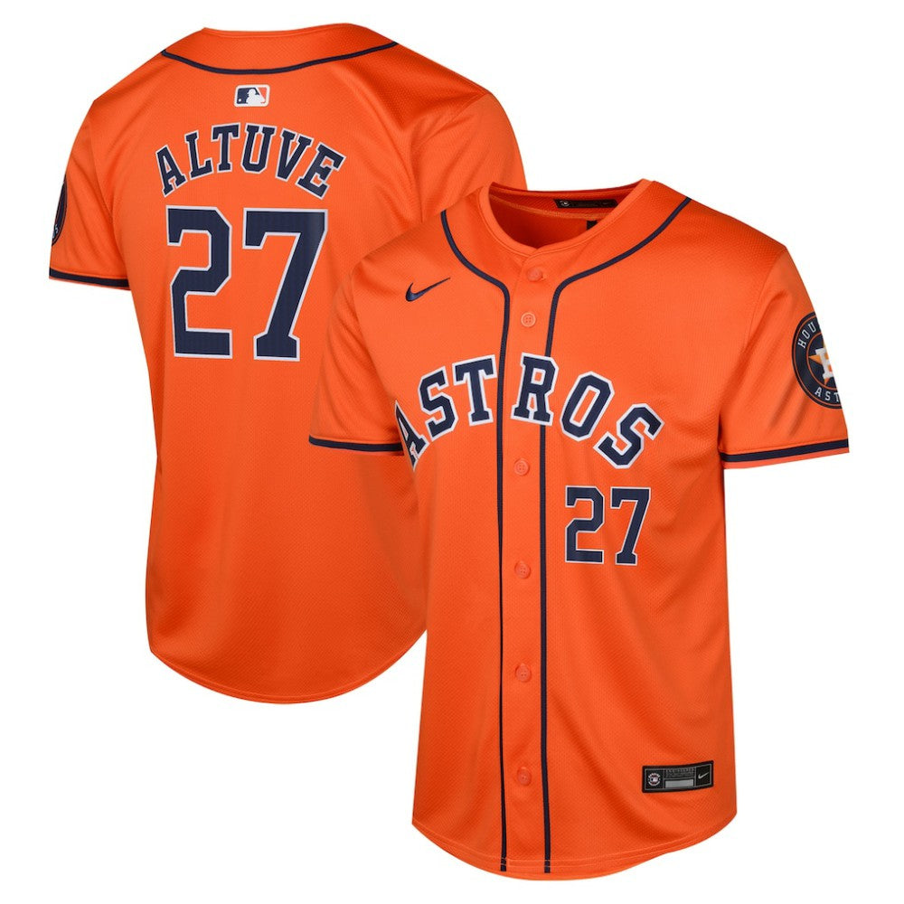Jose Altuve Houston Astros Youth Alternate Limited Player Jersey - Orange | Nike