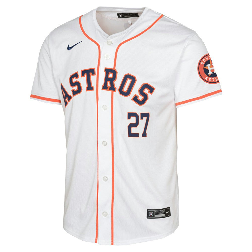 Jose Altuve Houston Astros Youth Home Limited Player Jersey - White | Nike