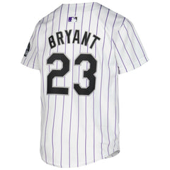Kris Bryant Colorado Rockies Youth Home Limited Player Jersey - White | Nike