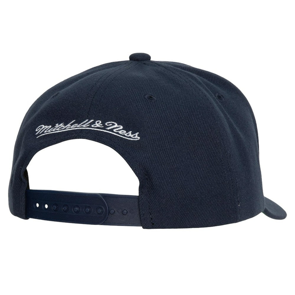 St. Louis Blues Mitchell & Ness Team Ground Pro Adjustable Hat Navy