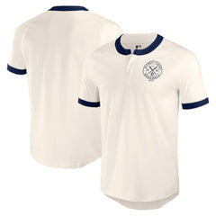 Detroit Tigers Darius Rucker Collection Henley Raglan T-Shirt - White