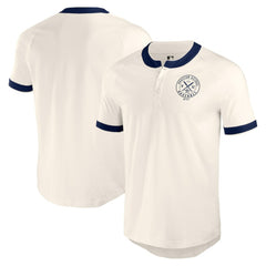 Houston Astros Darius Rucker Collection Henley Raglan T-Shirt - White