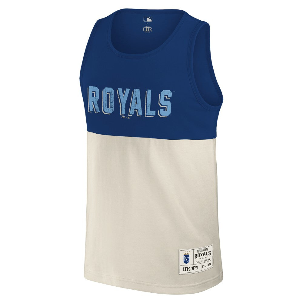 Kansas City Royals Darius Rucker Collection Colorblock Tank Top - Royal