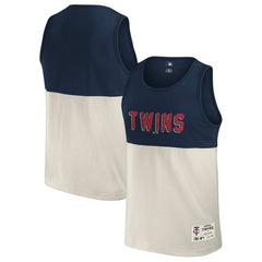 Minnesota Twins Darius Rucker Collection Colorblock Tank Top - Navy