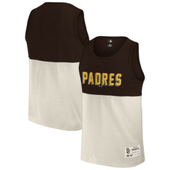 San Diego Padres Darius Rucker Collection Colorblock Tank Top - Brown