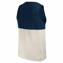 Detroit Tigers Darius Rucker Collection Colorblock Tank Top - Navy