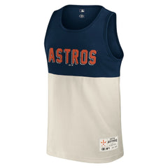 Houston Astros Darius Rucker Collection Colorblock Tank Top - Navy