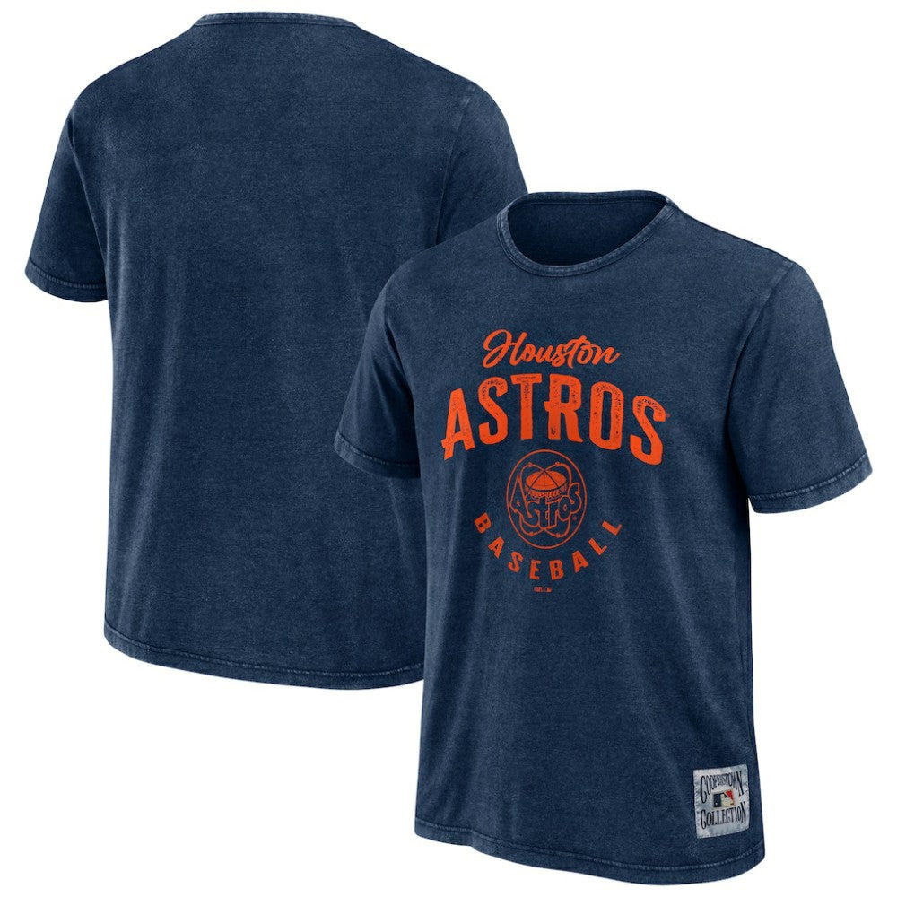 Houston Astros Darius Rucker Collection Cooperstown Collection Washed T-Shirt - Navy