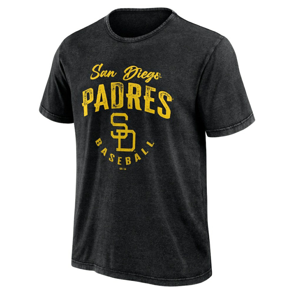San Diego Padres Darius Rucker Collection Cooperstown Collection Washed T-Shirt - Black
