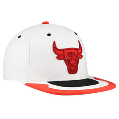 Chicago Bulls Day 4 Snapback Hat - White | Mitchell & Ness sale
