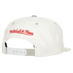 Chicago Bulls Day 4 Snapback Hat - White | Mitchell & Ness online