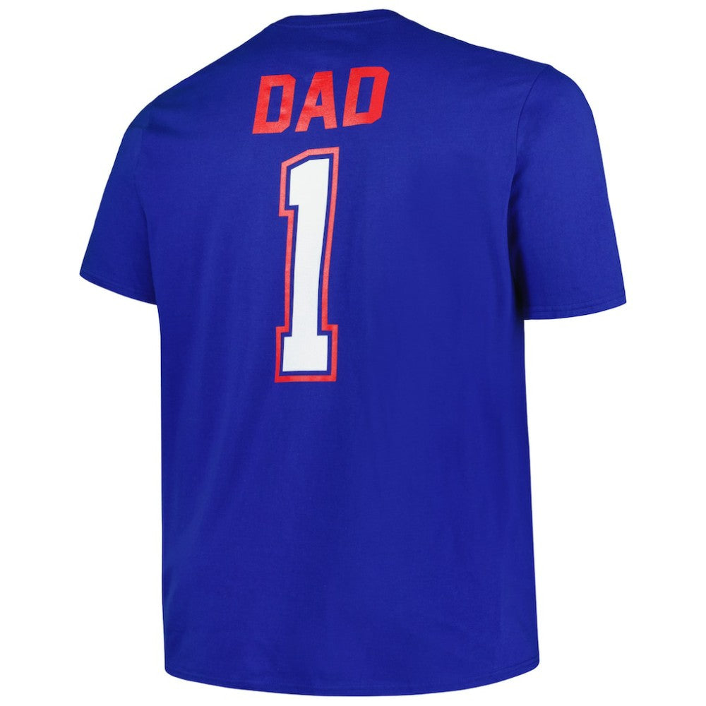 Philadelphia Phillies Profile Big & Tall #1 Dad T-Shirt - Royal