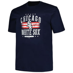 Chicago White Sox Profile Big & Tall Americana T-Shirt - Navy
