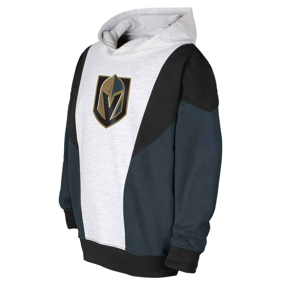 Vegas Golden Knights Youth Champion League Fleece Pullover Hoodie Ash/Black