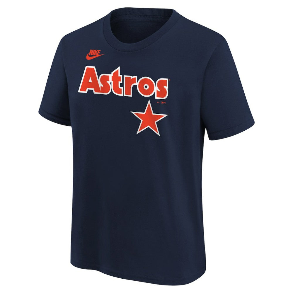 Craig Biggio Houston Astros Youth Cooperstown Collection Name & Number T-Shirt - Navy | Nike