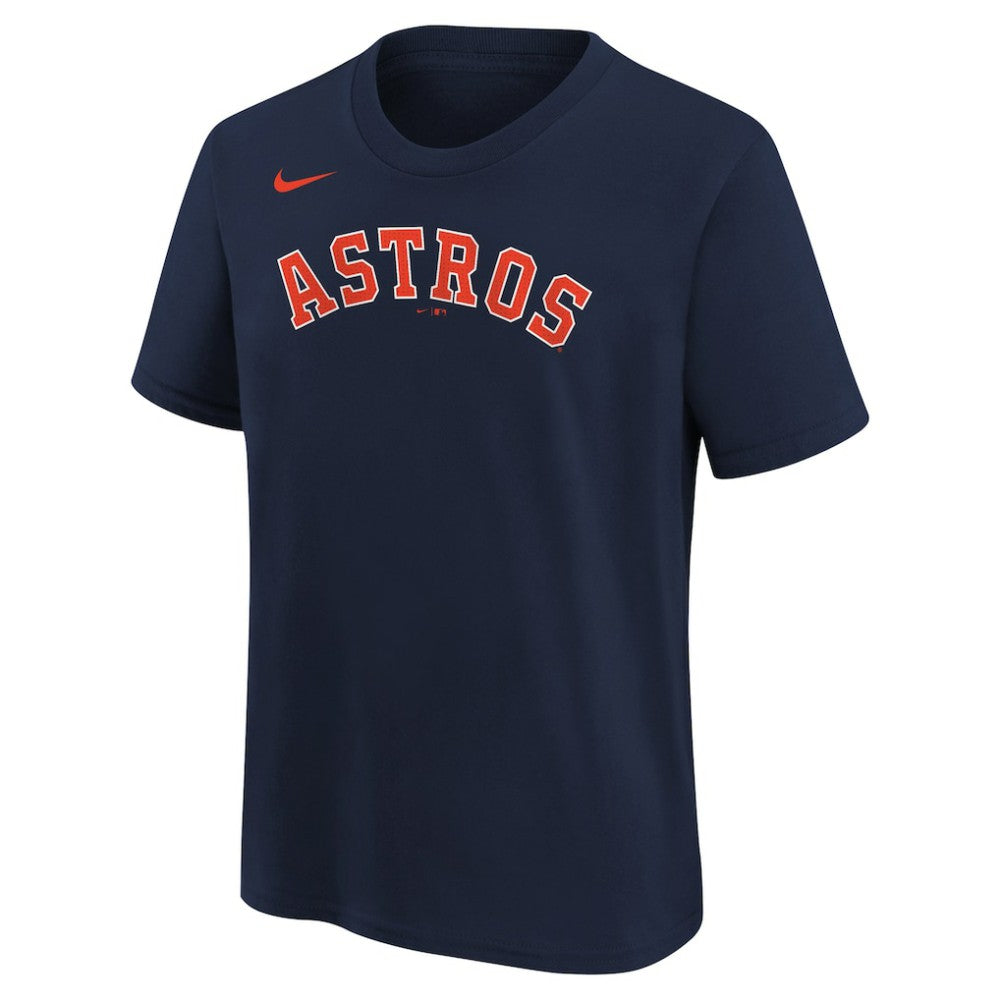 Jose Altuve Houston Astros Youth Name & Number T-Shirt - Navy | Nike