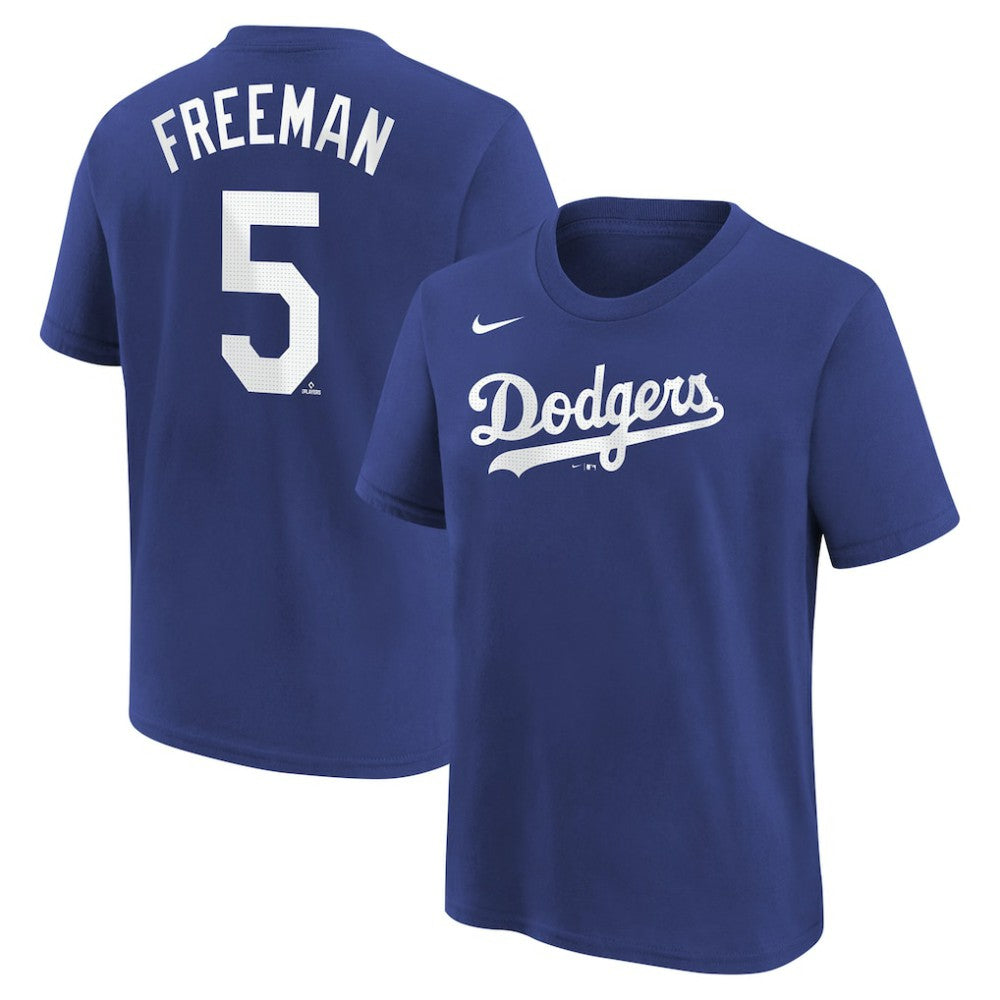 Freddie Freeman Los Angeles Dodgers Youth Name & Number T-Shirt - Royal | Nike