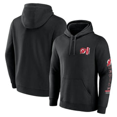 New Jersey Devils Fanatics Revolution Pullover Hoodie Black