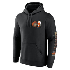 Anaheim Ducks Fanatics Revolution Pullover Hoodie Black