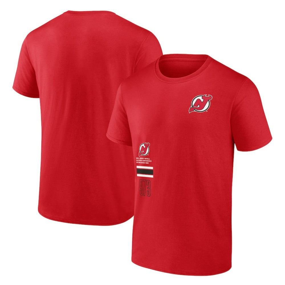 New Jersey Devils Fanatics Represent T-Shirt Red