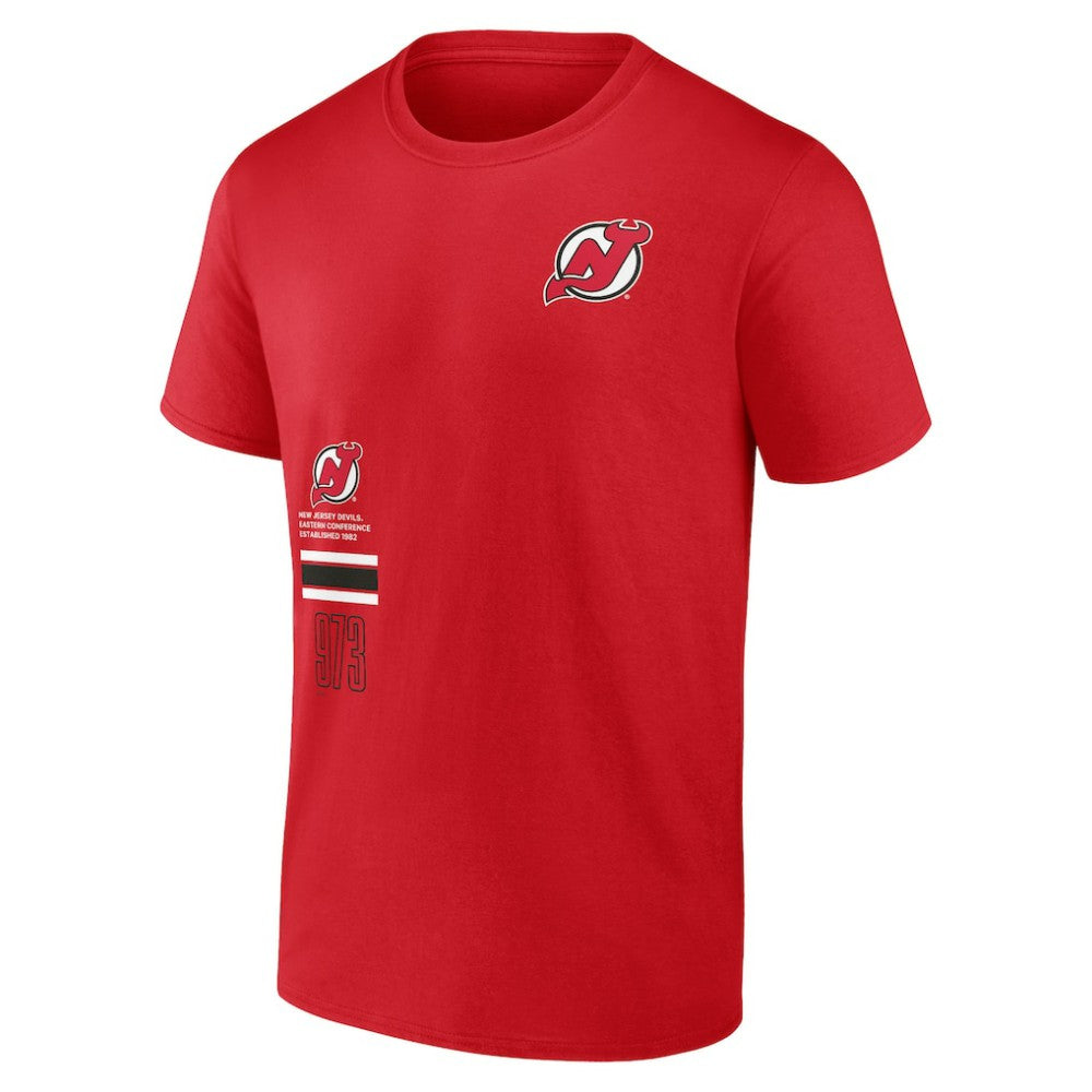 New Jersey Devils Fanatics Represent T-Shirt Red