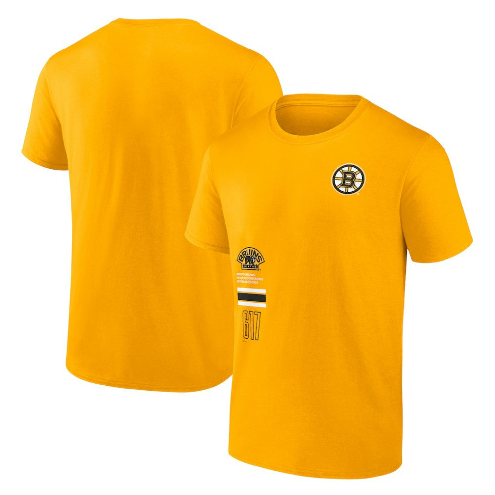 Boston Bruins Fanatics Represent T-Shirt Gold