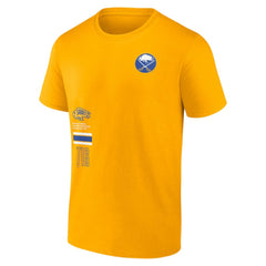 Buffalo Sabres Fanatics Represent T-Shirt Gold