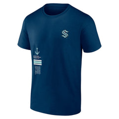 Seattle Kraken Fanatics Represent T-Shirt Deep Sea Blue