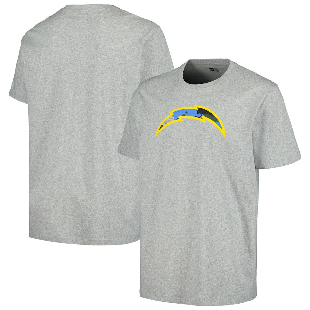 Los Angeles Chargers New Era Camo Logo T-Shirt - Gray online