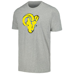 Los Angeles Rams New Era Camo Logo T-Shirt - Gray cheap