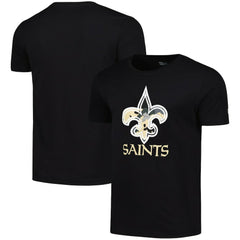 New Orleans Saints New Era Camo Logo T-Shirt - Black outlet