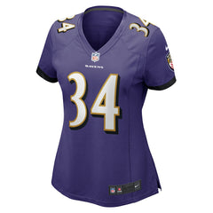 Keaton Mitchell Baltimore Ravens Women's Game Jersey - Purple | Nike discount