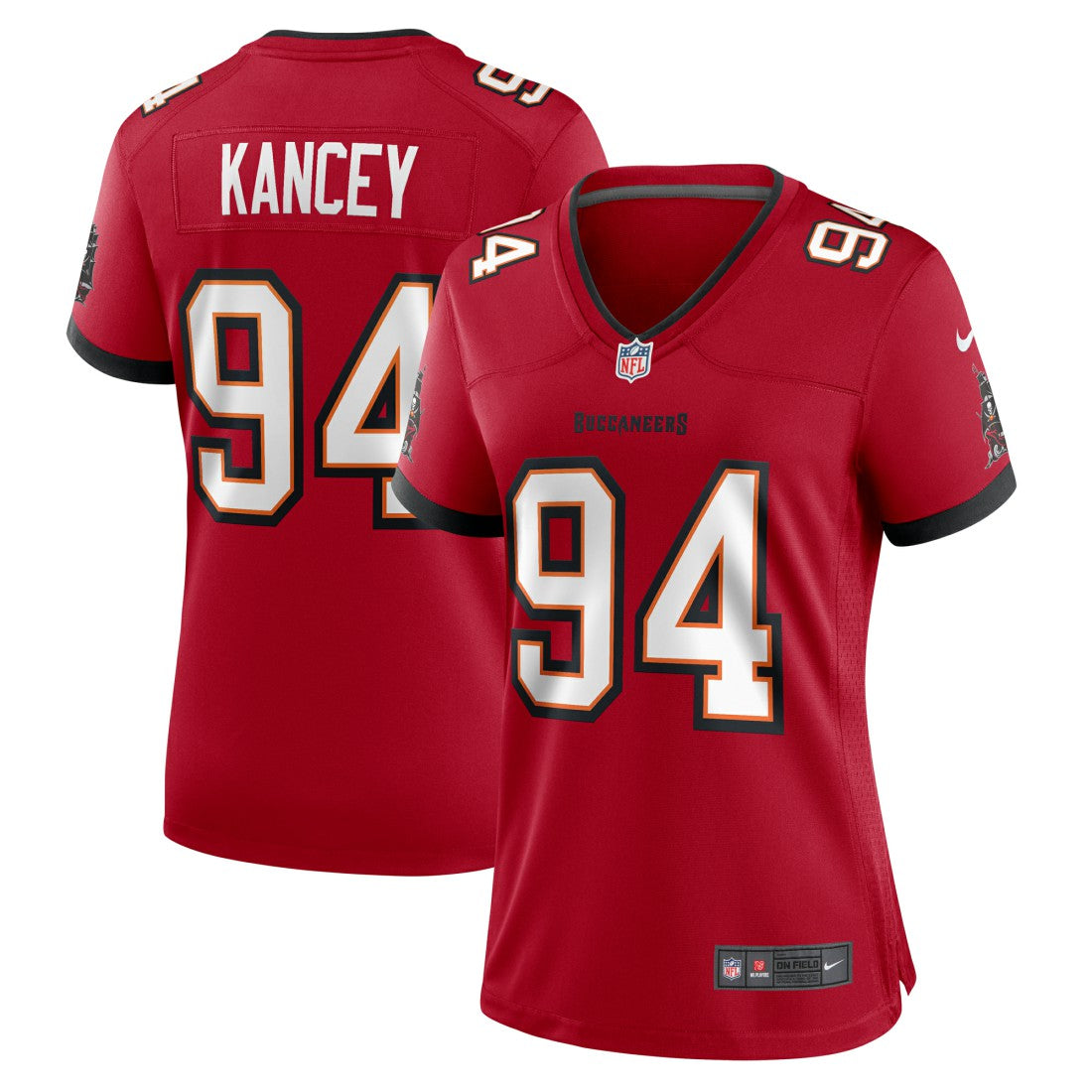 Calijah Kancey Tampa Bay Buccaneers Women's Game Jersey - Red | Nike discount