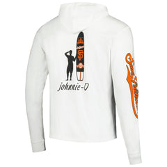 San Francisco Giants johnnie-O Eddie Long Sleeve Hoodie T-Shirt - White