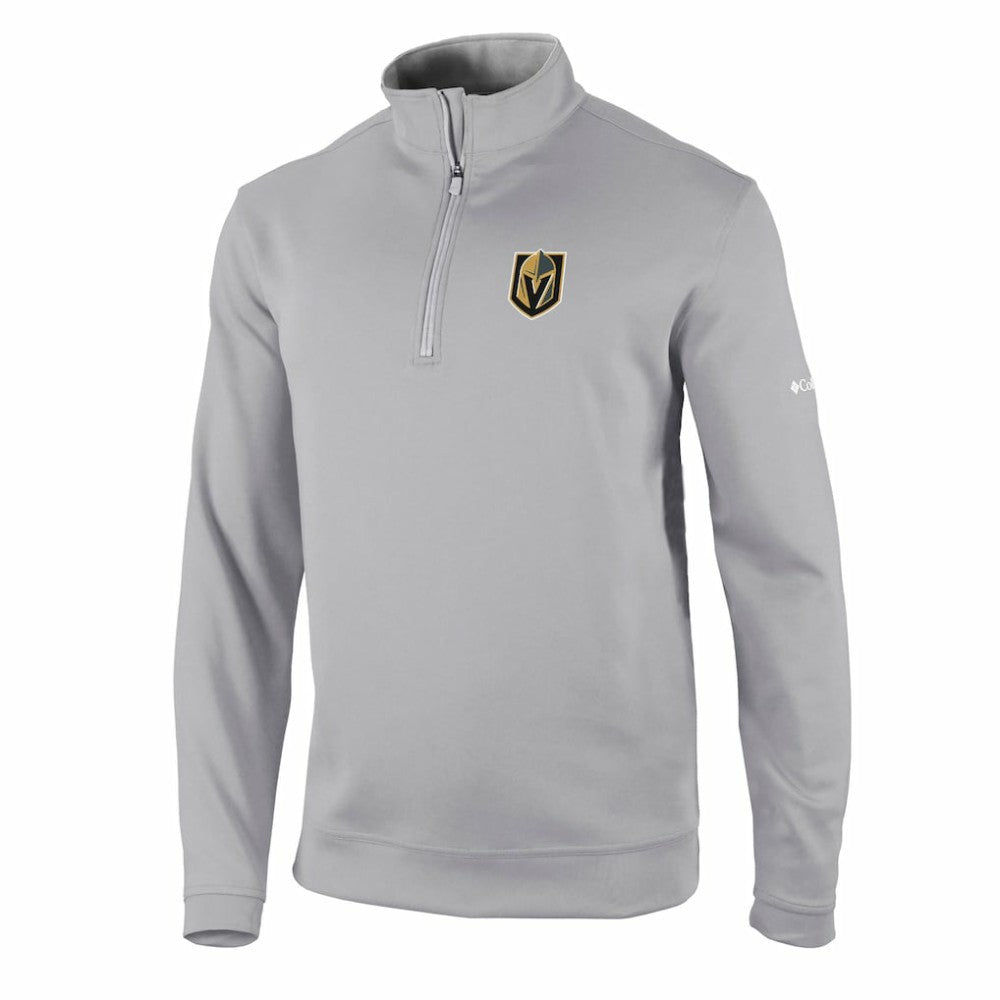 Vegas Golden Knights Columbia Wickham Hills Omni-Wick Quarter-Zip Jacket Gray