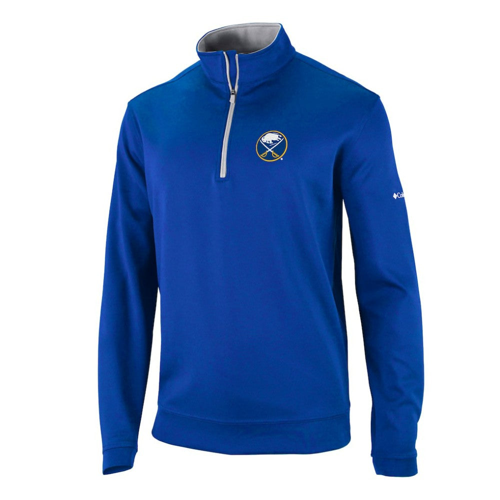 Buffalo Sabres Columbia Wickham Hills Omni-Wick Quarter-Zip Jacket Royal