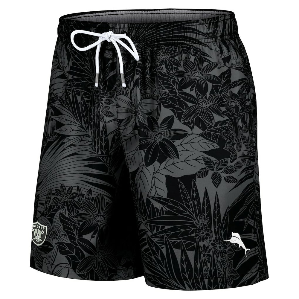 Las Vegas Raiders Santiago Palms Board Shorts - Black discount