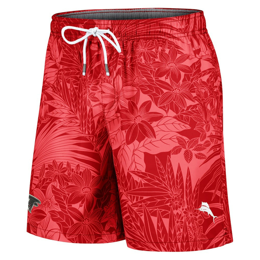 Atlanta Falcons Santiago Palms Board Shorts - Red outlet