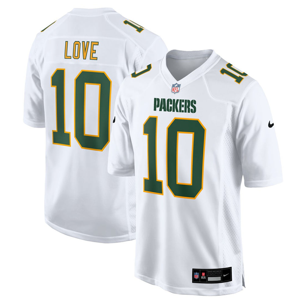 Jordan Love Green Bay Packers Fashion Game Jersey - White | Nike for sale