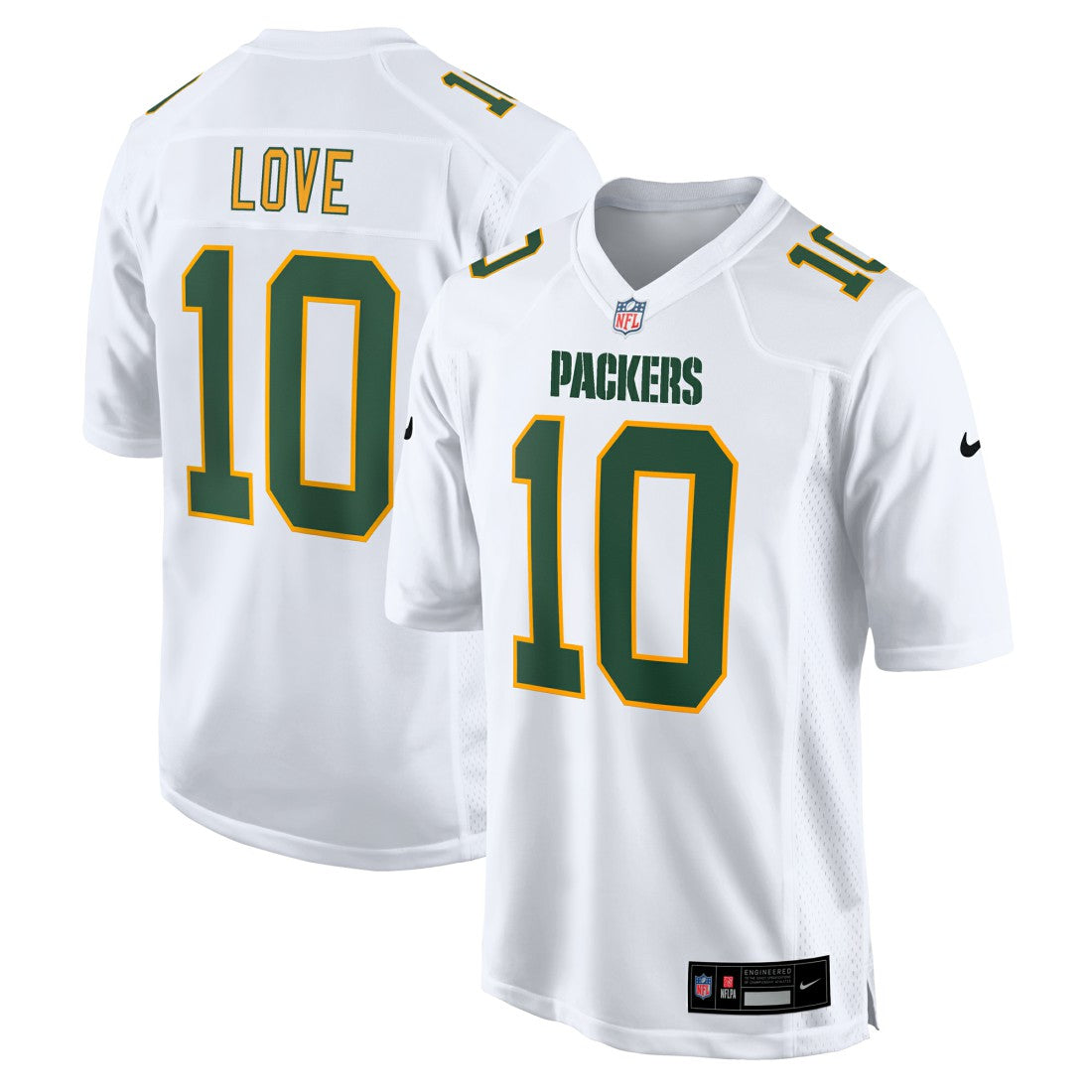 Jordan Love Green Bay Packers Fashion Game Jersey - White | Nike for sale