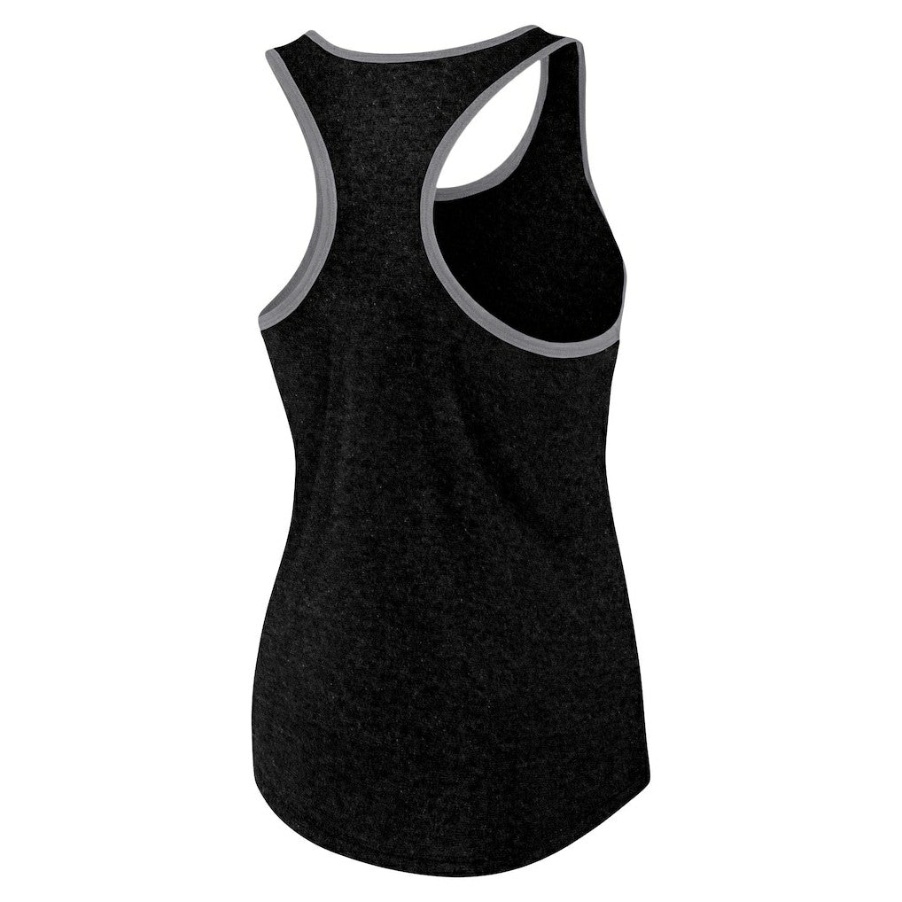 Jacksonville Jaguars Women's Plus Size Fuel Tank Top - Heather Black discount