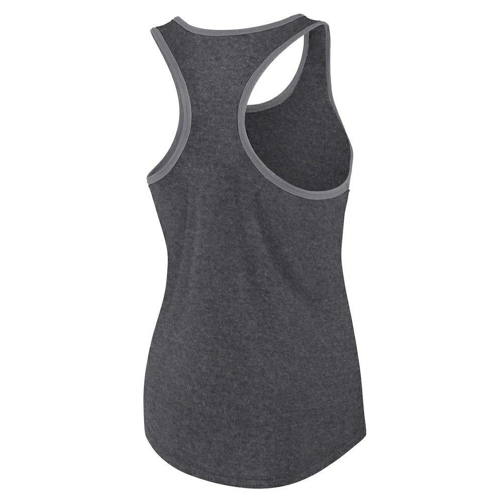 Cincinnati Bengals Women's Plus Size Fuel Tank Top - Heather Black outlet