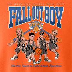 Fall Out Boy x New York Knicks Unisex So Much For (2our) Dust Pullover Sweatshirt - Orange online